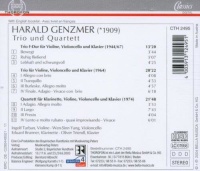 Harald Genzmer (1909-2007) • Trio und Quartett CD