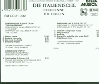 Felix Mendelssohn-Bartholdy (1809-1847) • Die Italienische CD