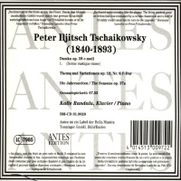 Peter Tchaikovsky (1840-1893) • Die Jahreszeiten op. 37 CD