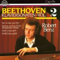 Robert Benz: Ludwig van Beethoven (1770-1827) • Klaviersonaten Vol. 2 CD