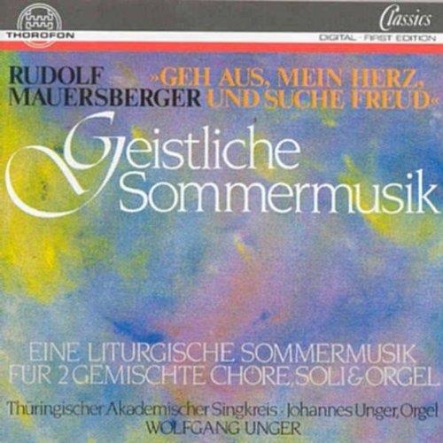 Rudolf Mauersberger (1889-1971) • Geistliche Sommermusik CD