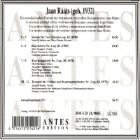 Jaan Rääts CD