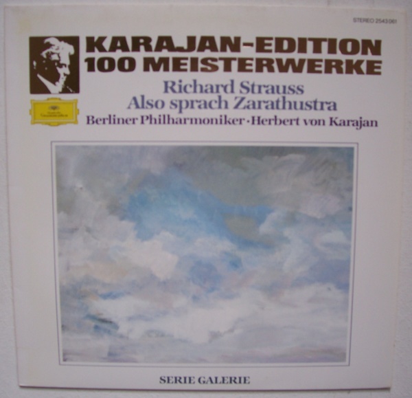 Richard Strauss (1864-1949) • Also sprach Zarathustra LP • Herbert von Karajan