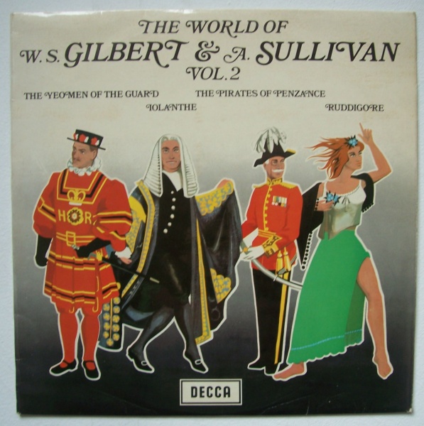 Gilbert & Sullivan • The World of W. S. Gilbert & A. Sullivan Vol. 2 LP