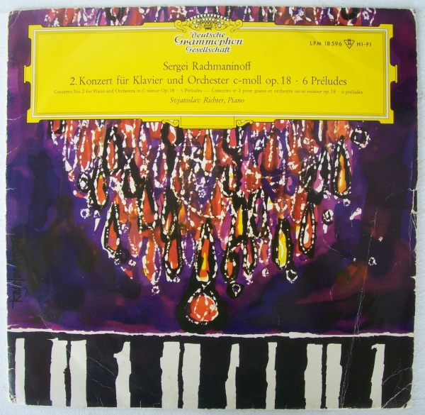 Sergej Rachmaninov (1873-1943) • 2. Konzert für Klavier LP • Svjatoslav Richter