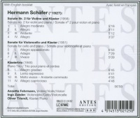 Hermann Schäfer (1927-2009) • Frühe Kammermusik CD