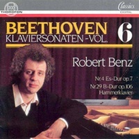 Robert Benz: Ludwig van Beethoven (1770-1827) • Klaviersonaten Vol. 6 CD
