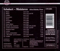 Alfred Kitchin: Franz Schubert (1797-1828) • Miniaturen CD