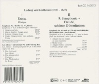 Beethoven (1770-1827) • Eroica • Symphonie Freude, schöner Götterfunken 2 CDs