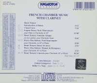 French Chamber Music with Clarinet CD