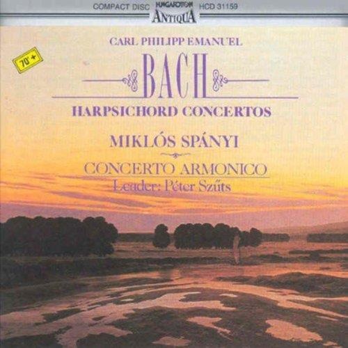 Carl Philipp Emanuel Bach (1714-1788) • Harpsichord Concertos CD • Miklós Spányi