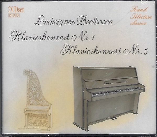 Ludwig van Beethoven (1770-1827) • Klavierkonzert Nr. 1 & Nr. 5 2 CDs