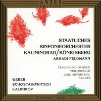 Weber, Schostakowitsch, Kalinikov CD