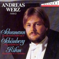 Andreas Werz • Schumann, Schönberg, Rihm CD