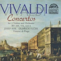 Antonio Vivaldi (1678-1741) • Concertos for 2 Violins CD • Josef Suk, Oldrich Vlcek