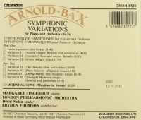 Arnold Bax (1883-1953) • Symphonic Variations CD