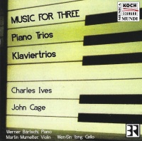 Charles Ives / John Cage • Music for Three CD