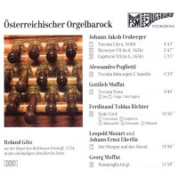 Roland Götz • Österreichischer Orgelbarock CD