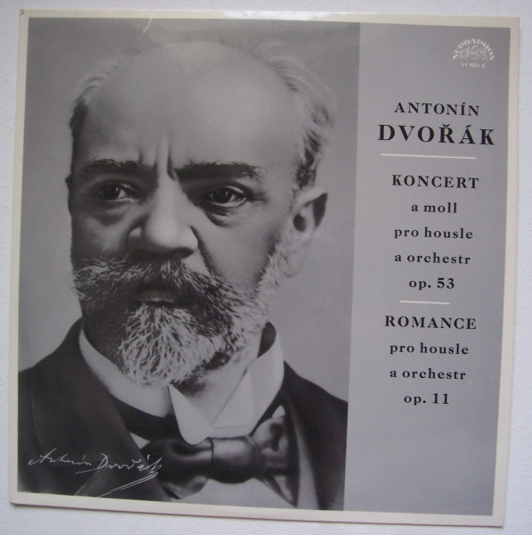 Antonin Dvorak (1841-1904) • Koncert a moll pro housle LP • Josef Suk
