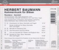 Herbert Baumann • Kammermusik für Bläser CD