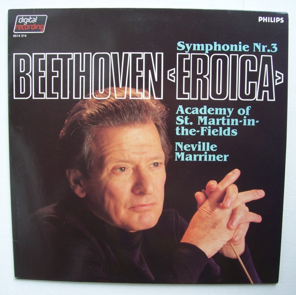 Neville Marriner: Ludwig van Beethoven (1770-1827) • Eroica LP