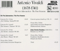 Ferenc Kiss: Vivaldi (1678-1741) • Die Vier Jahreszeiten - The Four Seasons CD