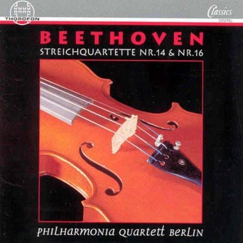 Beethoven (1770-1827) • Streichquartette Nr. 14 & Nr. 16 CD • Philharmonia Quartett Berlin