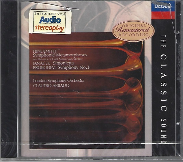 Paul Hindemith (1895-1963) • Symphonic Metamorphoses CD