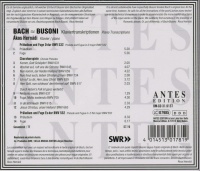 Bach - Busoni • Klaviertranskriptionen - Piano...