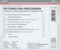 Siegfried Fink • Pictures for Percussion CD