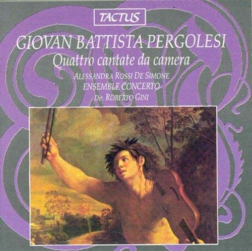 Giovanni Battista Pergolesi (1710-1736) • Quattro cantate da camera CD