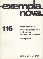 Alfred Schnittke (1934-1998) • Concerto grosso Nr. 3