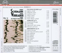 Franz Vorraber: Robert Schumann (1810-1856) • The Complete Piano Works Vol. 12 CD