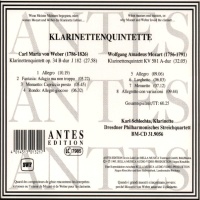W. A. Mozart / C. M. v. Weber • Klarinettenquintette CD
