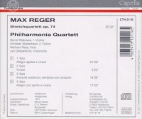 Max Reger (1873-1916) • Streichquartett d-moll op. 74 CD