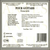 Exsacorde • Four Guitars CD