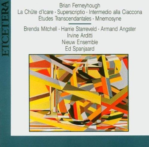 Brian Ferneyhough • La Chute dIcare etc. CD