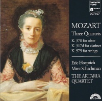 Wolfgang Amadeus Mozart (1756-1791) • Three Quartets CD