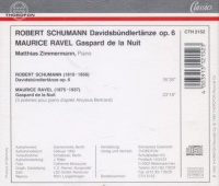 Matthias Zimmermann • Schumann & Ravel CD
