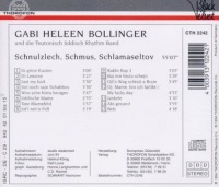 Gabi Heleen Bollinger • Schnulzlech, Schmus, Schlamaseltov CD
