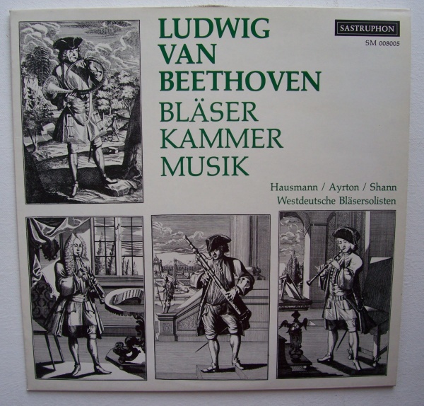 Ludwig van Beethoven (1770-1827) • Bläserkammermusik LP