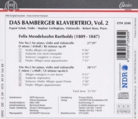 Felix Mendelssohn-Bartholdy (1809-1847) • Trios No. 1 & 2 CD
