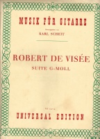 Robert de Visée (1656-1732) • Suite G-Moll