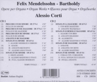 Felix Mendelssohn-Bartholdy (1809-1847) • Organ Works 2 CDs