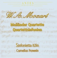 Wolfgang Amadeus Mozart (1756-1791) • Mailänder Quartette - Quartettsinfonien CD