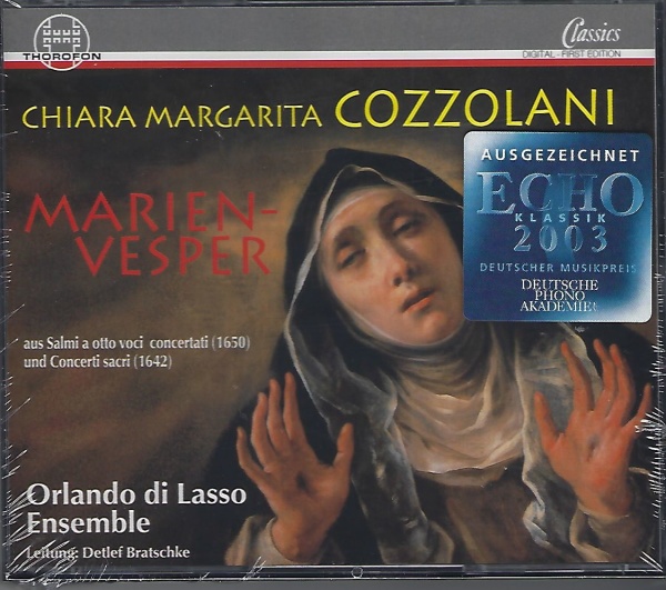 Chiara Margarita Cozzolani (1602-ca. 1677) • Marienvesper 2 CDs