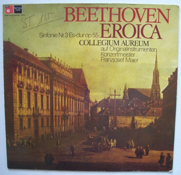 Ludwig van Beethoven (1770-1827) • Eroica LP • Collegium Aureum