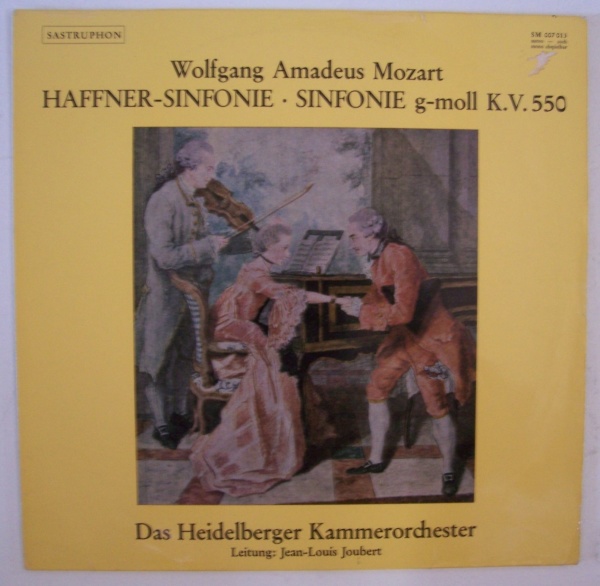 Wolfgang Amadeus Mozart (1756-1791) • Haffner-Sinfonie • Sinfonie g-moll K.V.550 LP