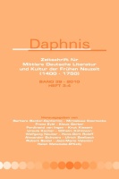 Daphnis • Band 39 - 2010, Heft 3-4
