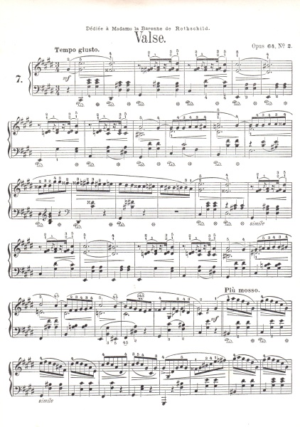 Frédéric Chopin (1810-1849) • Valse op. 64 No. 2